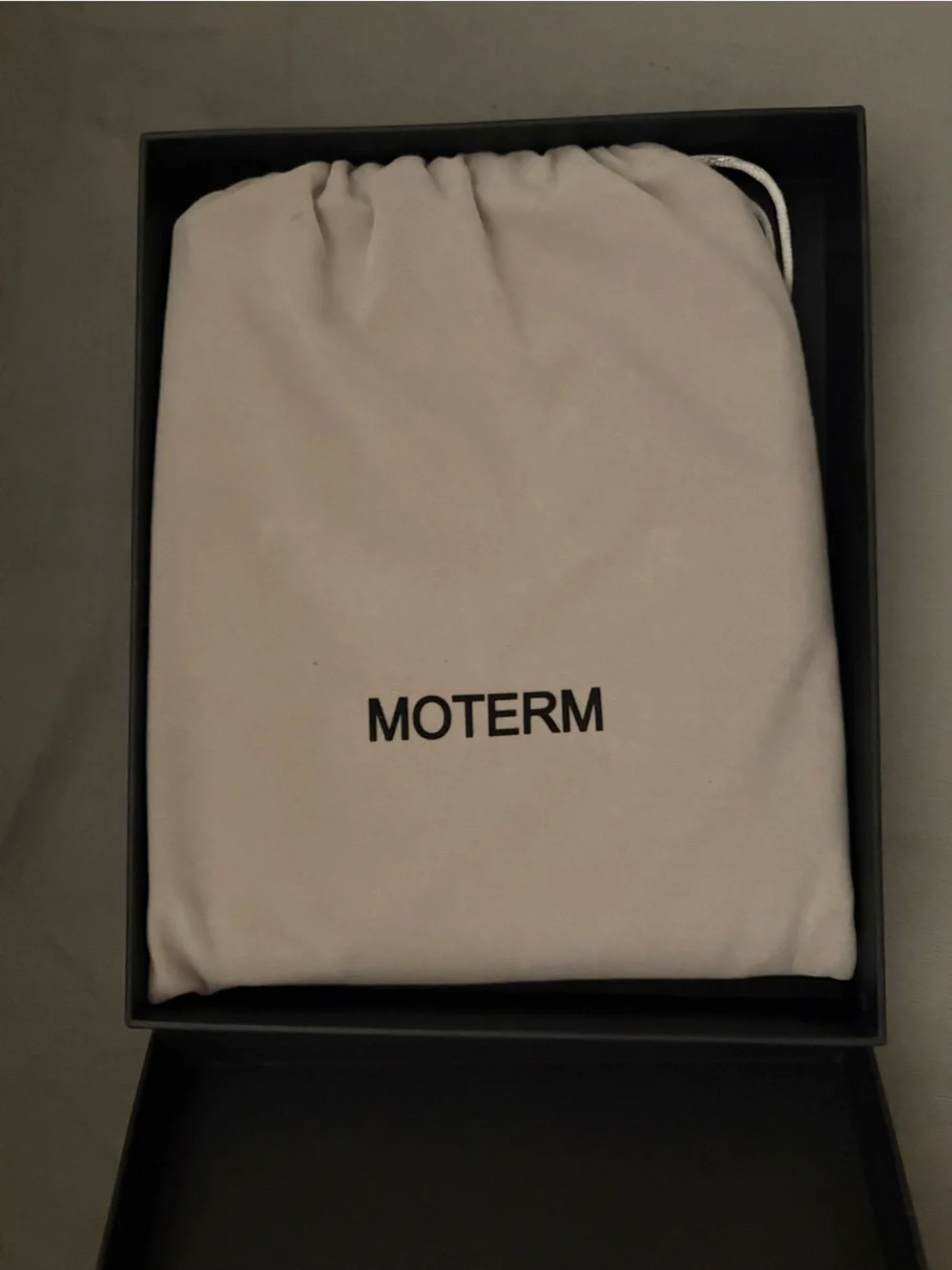 Moterm Leather Snap Notebook in Blush Pink